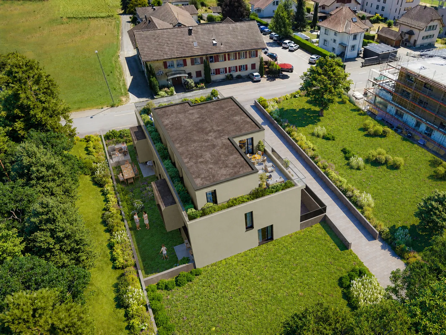 Modernes Gartenapartment in Seengen - Foto 10 von 14