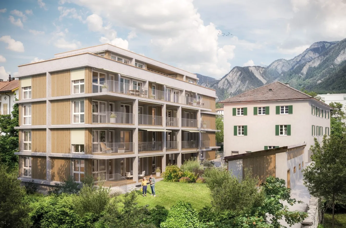 Il ne reste qu'un appartement - projet de construction neuve exclusif à Chur - Photo 1 sur 6