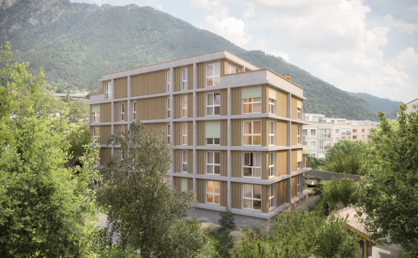 Il ne reste qu'un appartement - projet de construction neuve exclusif à Chur - Photo 2 sur 6