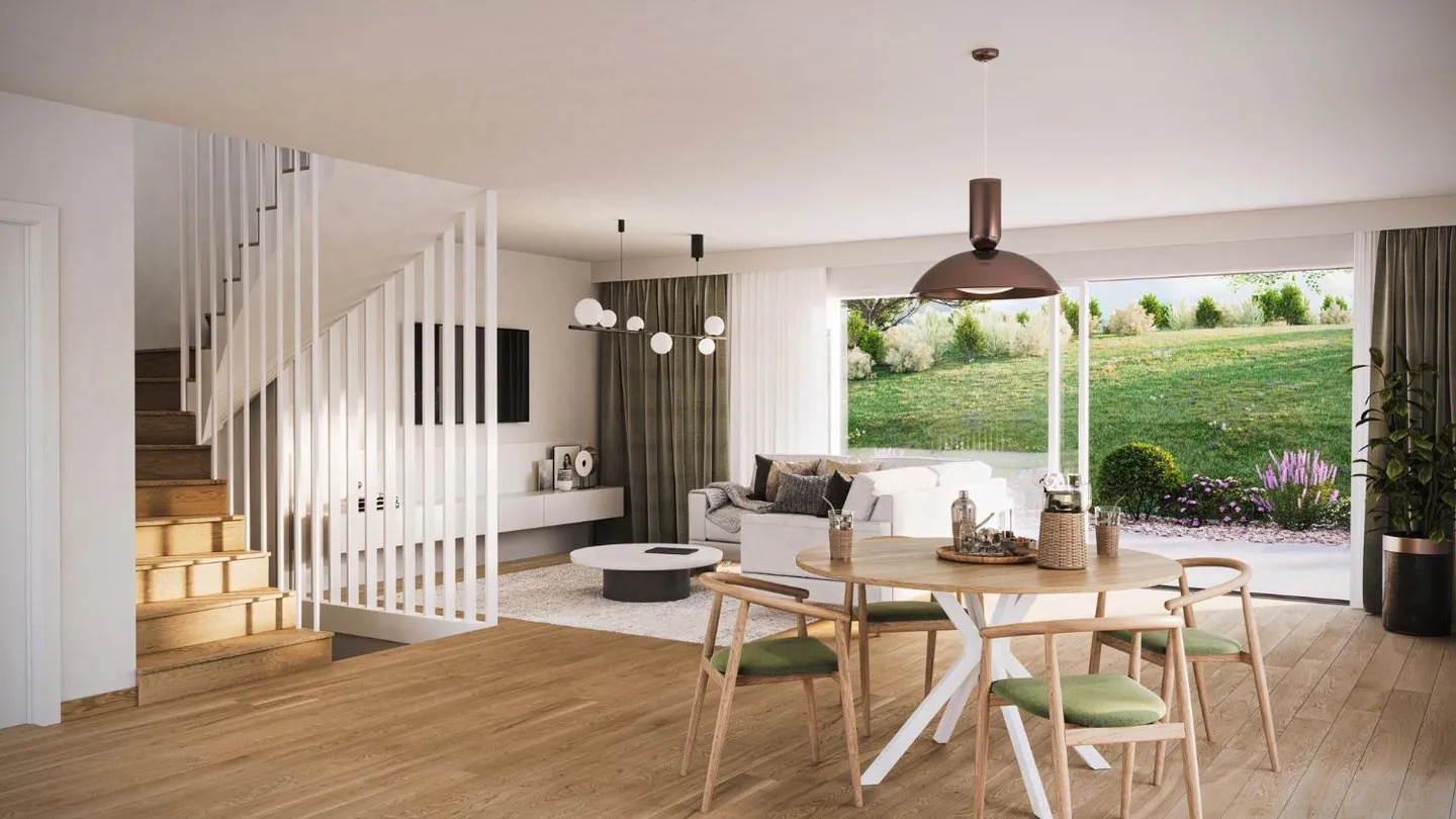 "Aurora" - Magnificent semi-detached villas with 6 rooms and garden - Photo 1 of 3