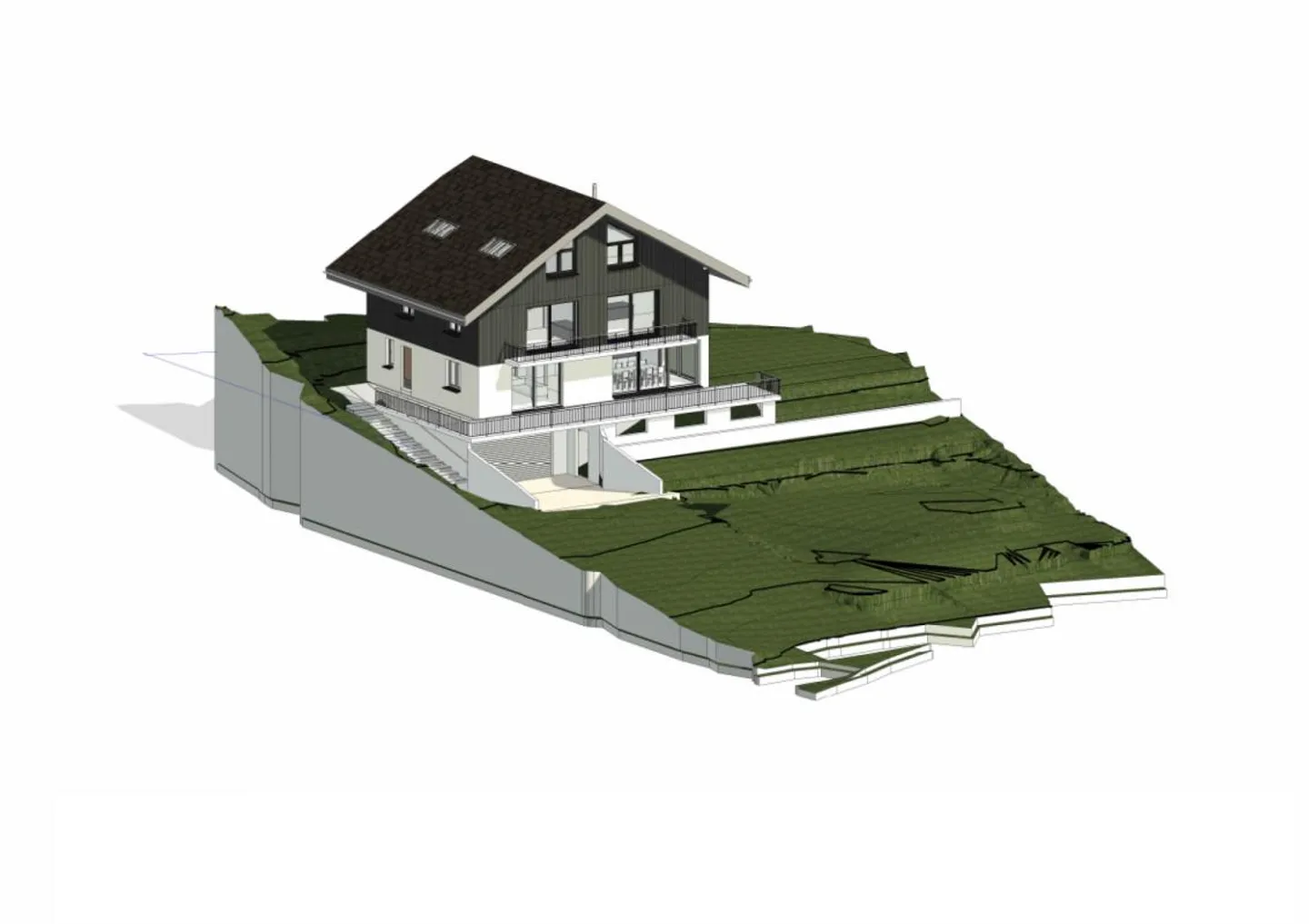 Building land with attractive construction project in Leissigen - Photo 1 of 8