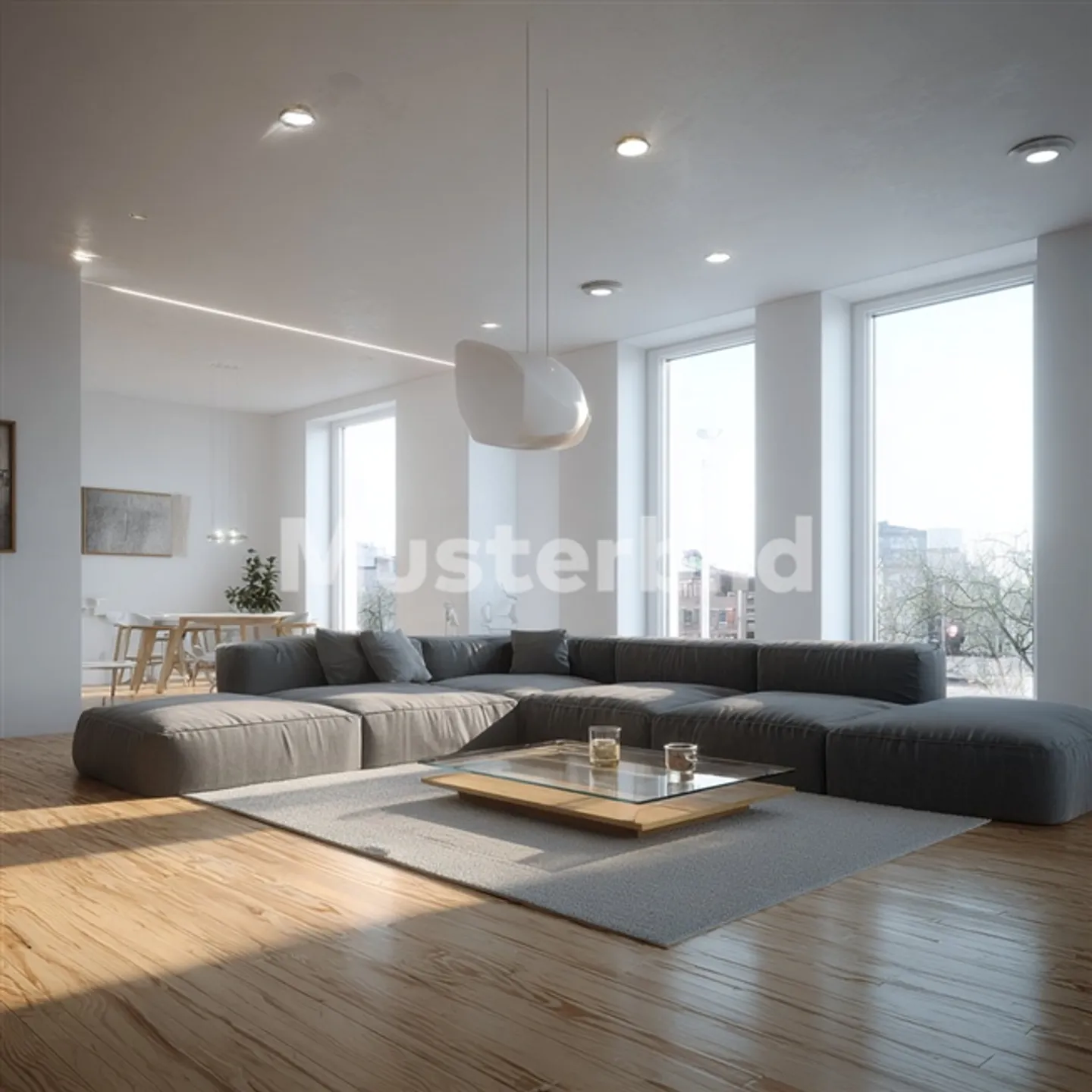 Geräumige 5.5-Zimmer Wohnung - Foto 2 von 6