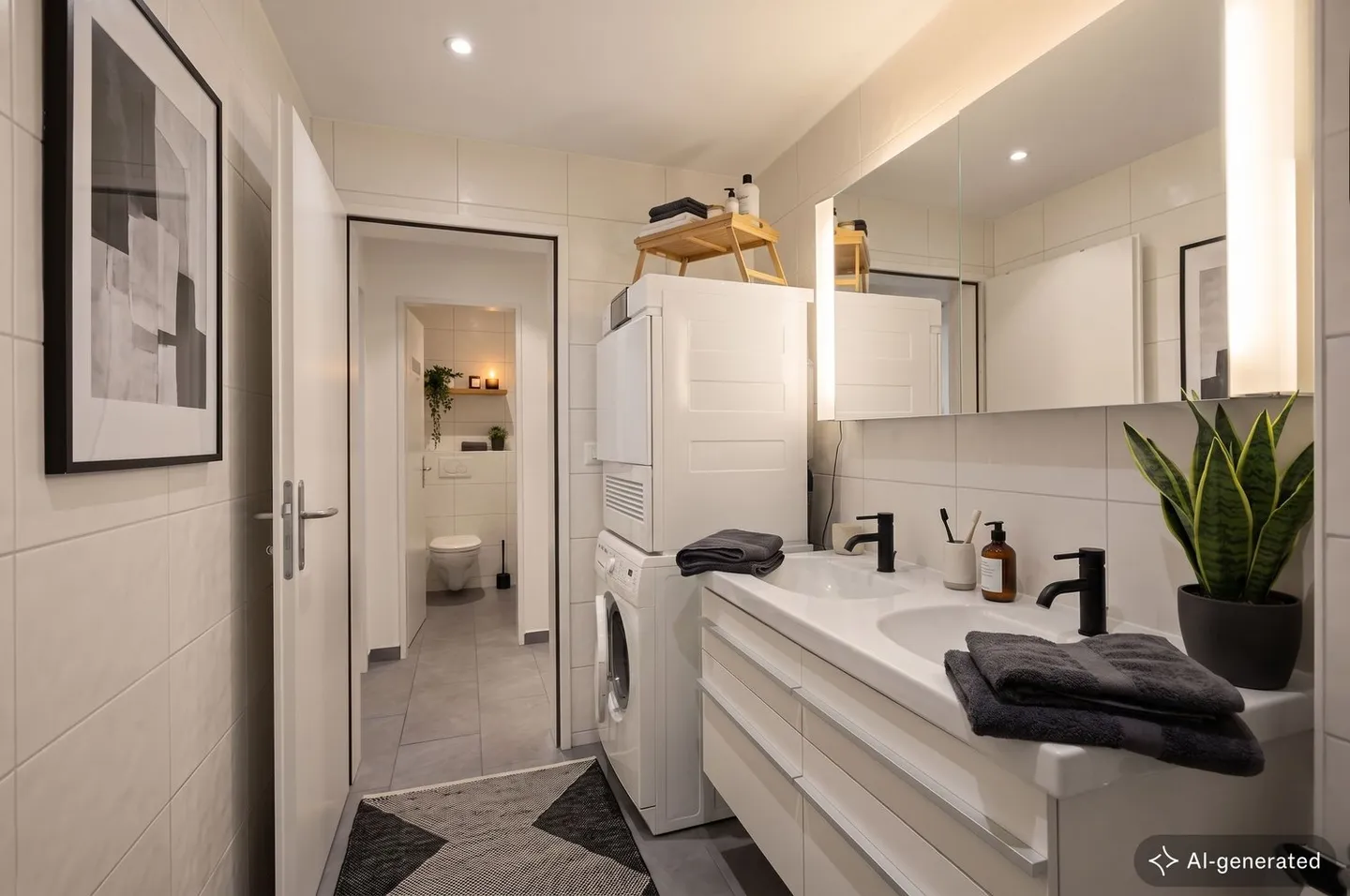 Zentrale 3.5-Zimmer-Wohnung in Oberrieden - Foto 8 von 11
