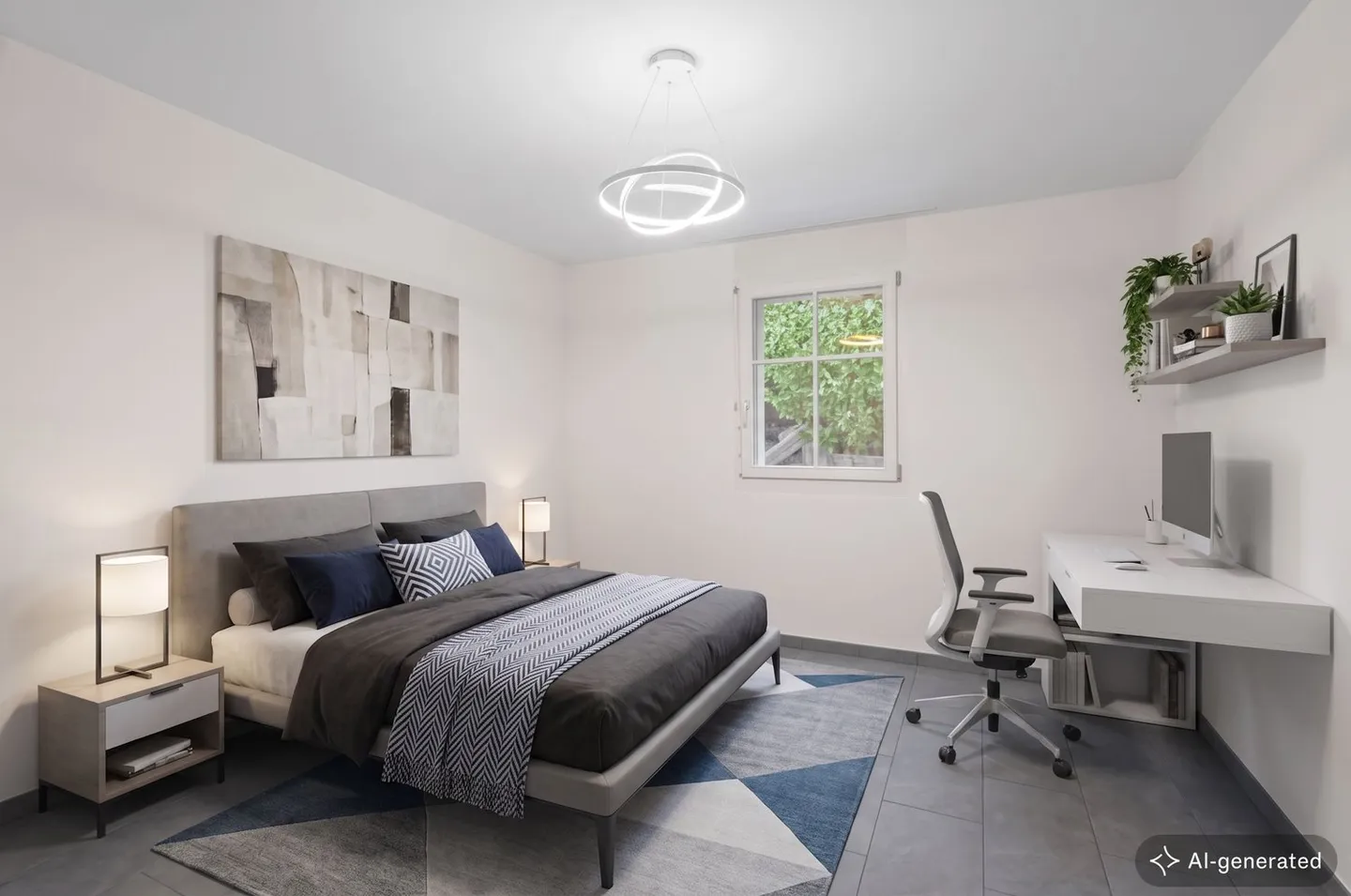 Zentrale 3.5-Zimmer-Wohnung in Oberrieden - Foto 6 von 11