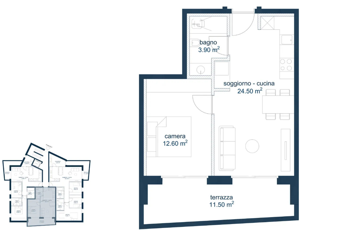 Exceptional 2.5-room apartment in Biasca, Canton Ticino - Photo 2 of 4