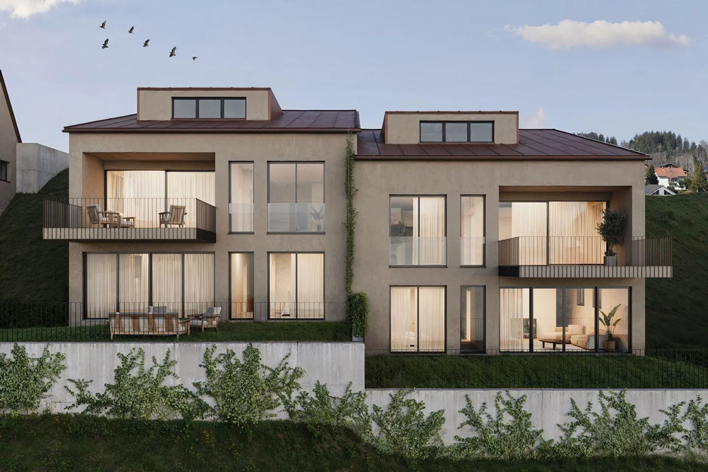 Moderner Duplex in Heiden - Foto 8 von 10