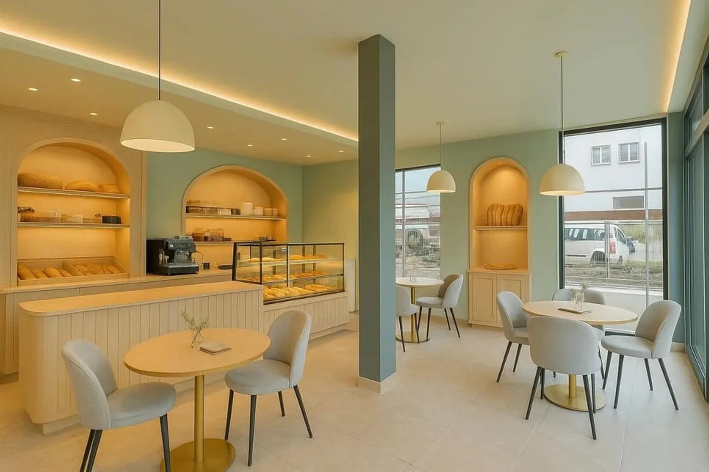 local commercial neuf idéalement situé à Monthey - Foto 1 di 13