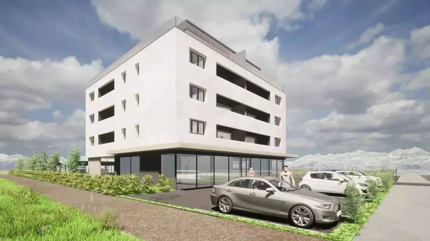 local commercial neuf idéalement situé à Monthey - Foto 7 di 13