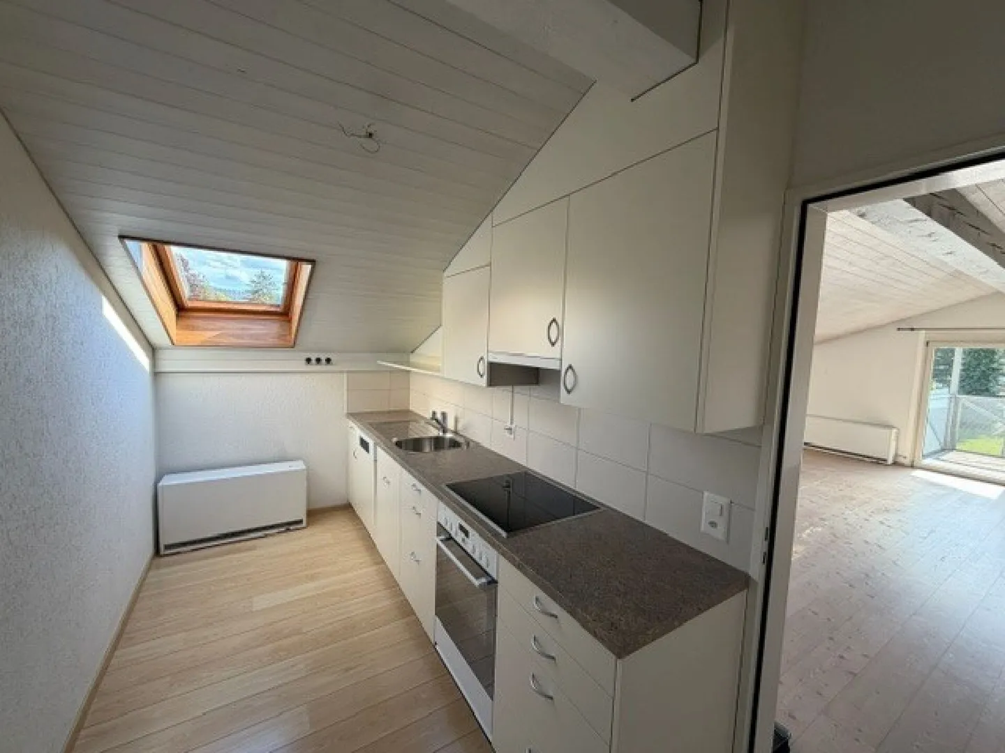 Appartement sous les combles de 3,5 pièces à la Grenzstrasse 16 à Breitenbach - Photo 1 sur 11