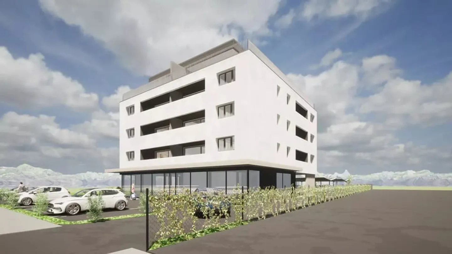 local commercial neuf idéalement situé à Monthey - Foto 9 di 13