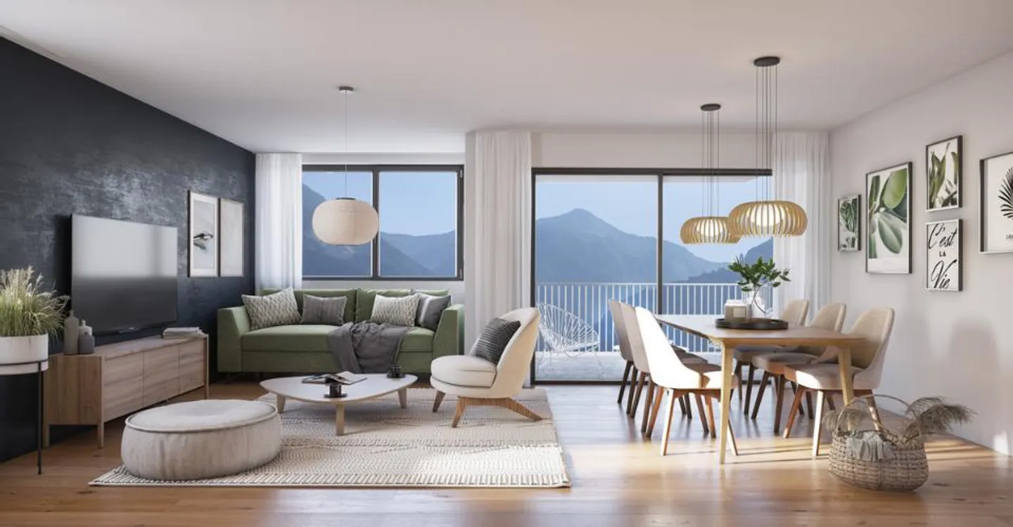 Appartamenti nuovi moderni in una posizione unica a Leuk-Susten - Foto 3 di 10