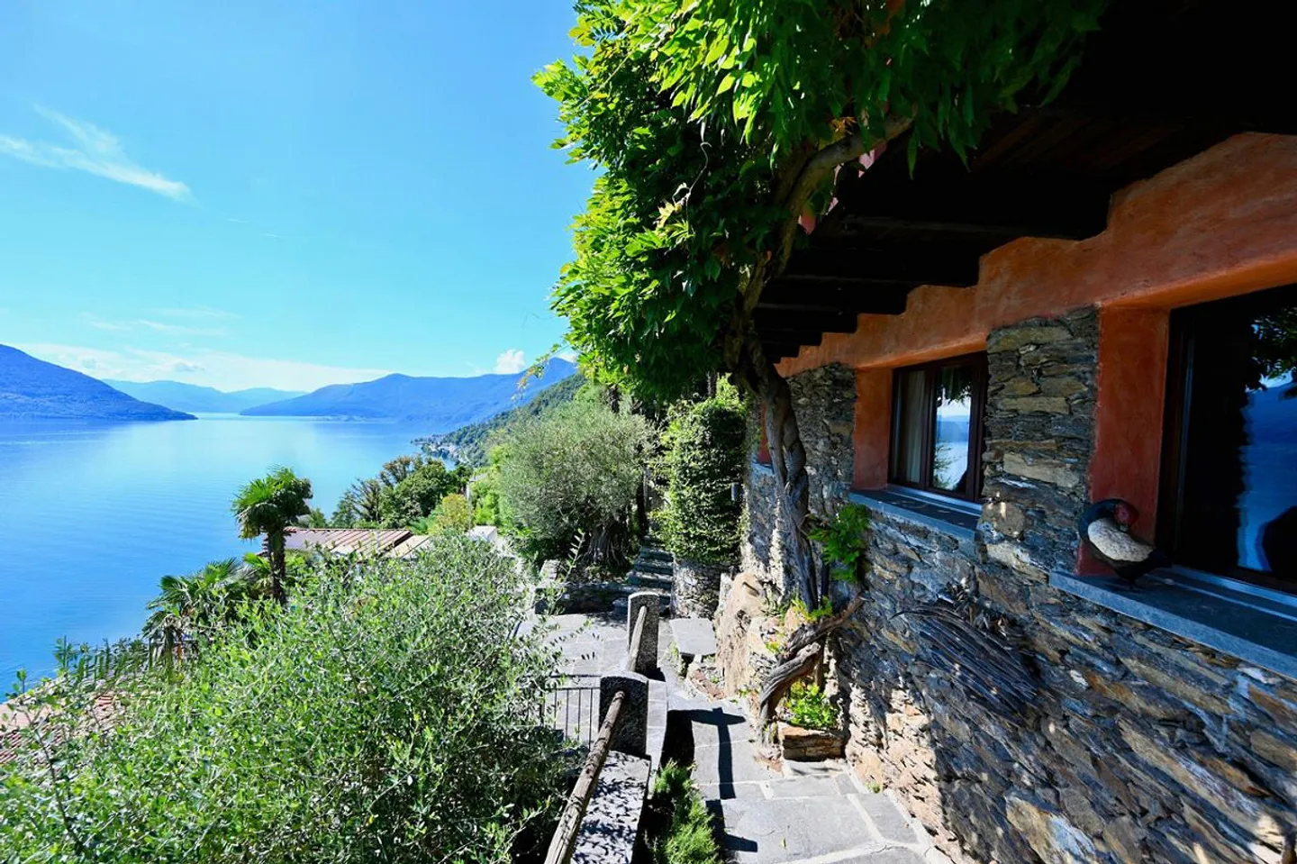 Rustico affascinante con vista mozzafiato sul Lago Maggiore - Foto 5 di 16