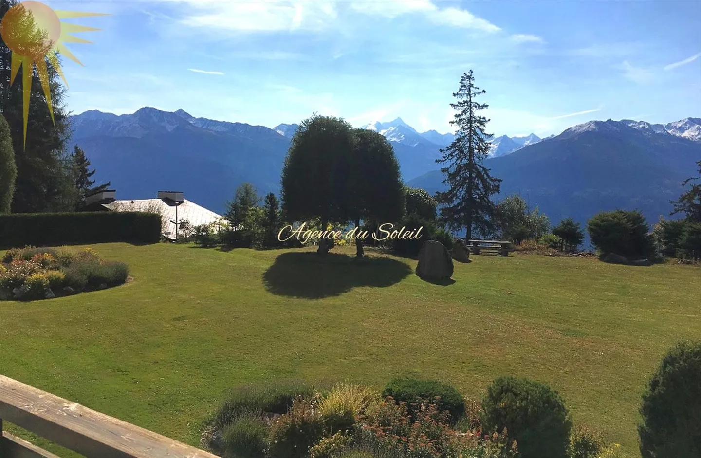 Rent for the whole year (from April 1): Very nice 2.5-room apartment with a stunning view of the Valais Alps! - Photo 12 of 12