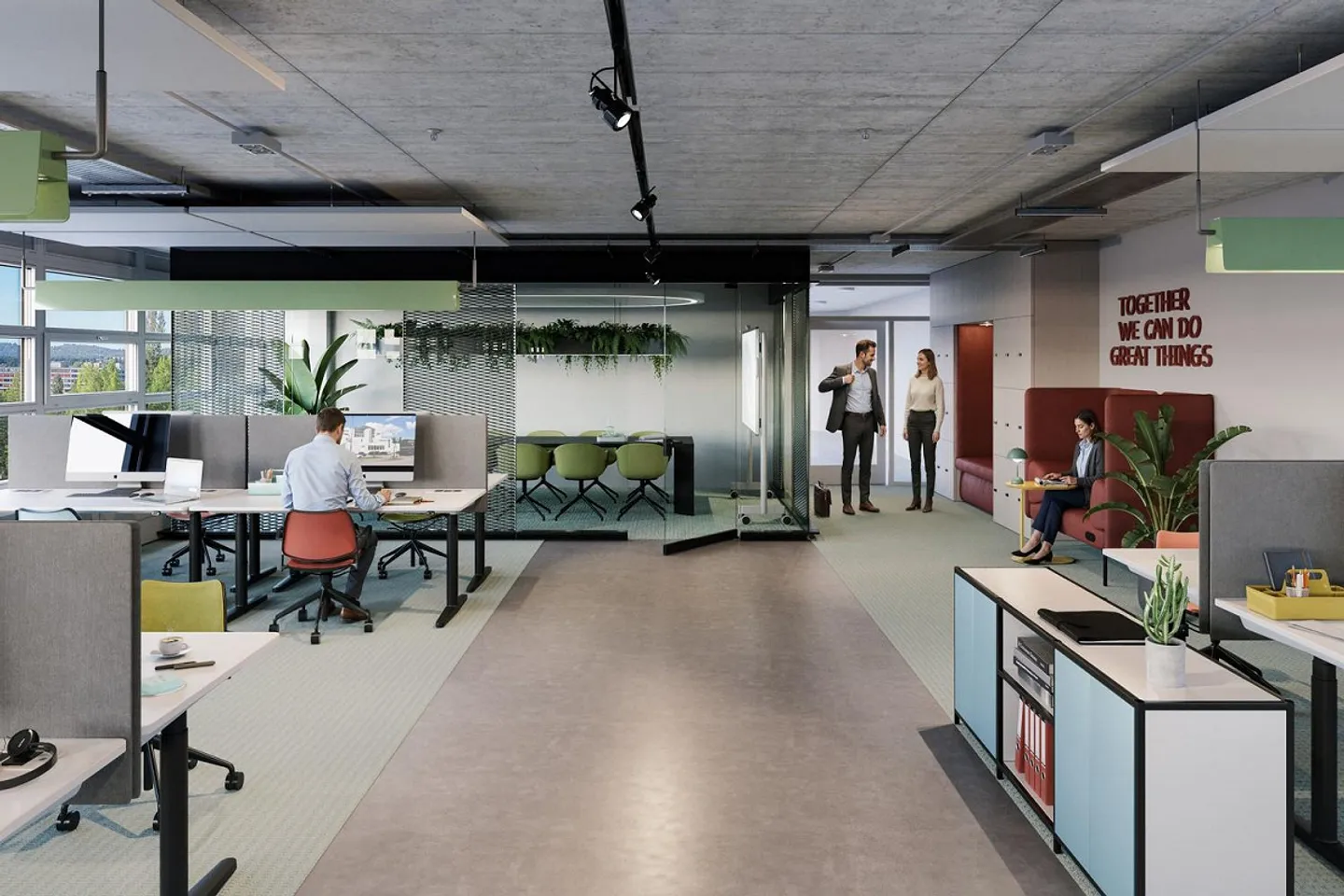 Bureau ouvert avec de nombreux avantages - Photo 1 sur 7