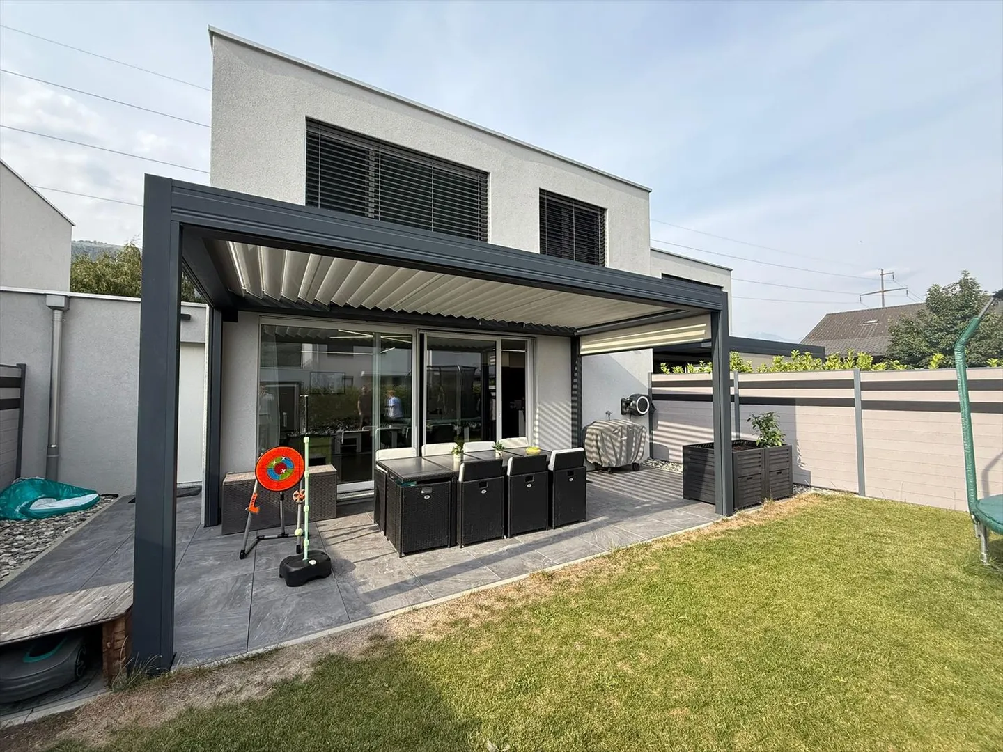 House with garden, garage and solar panels in the center of Granges - Photo 1 of 11