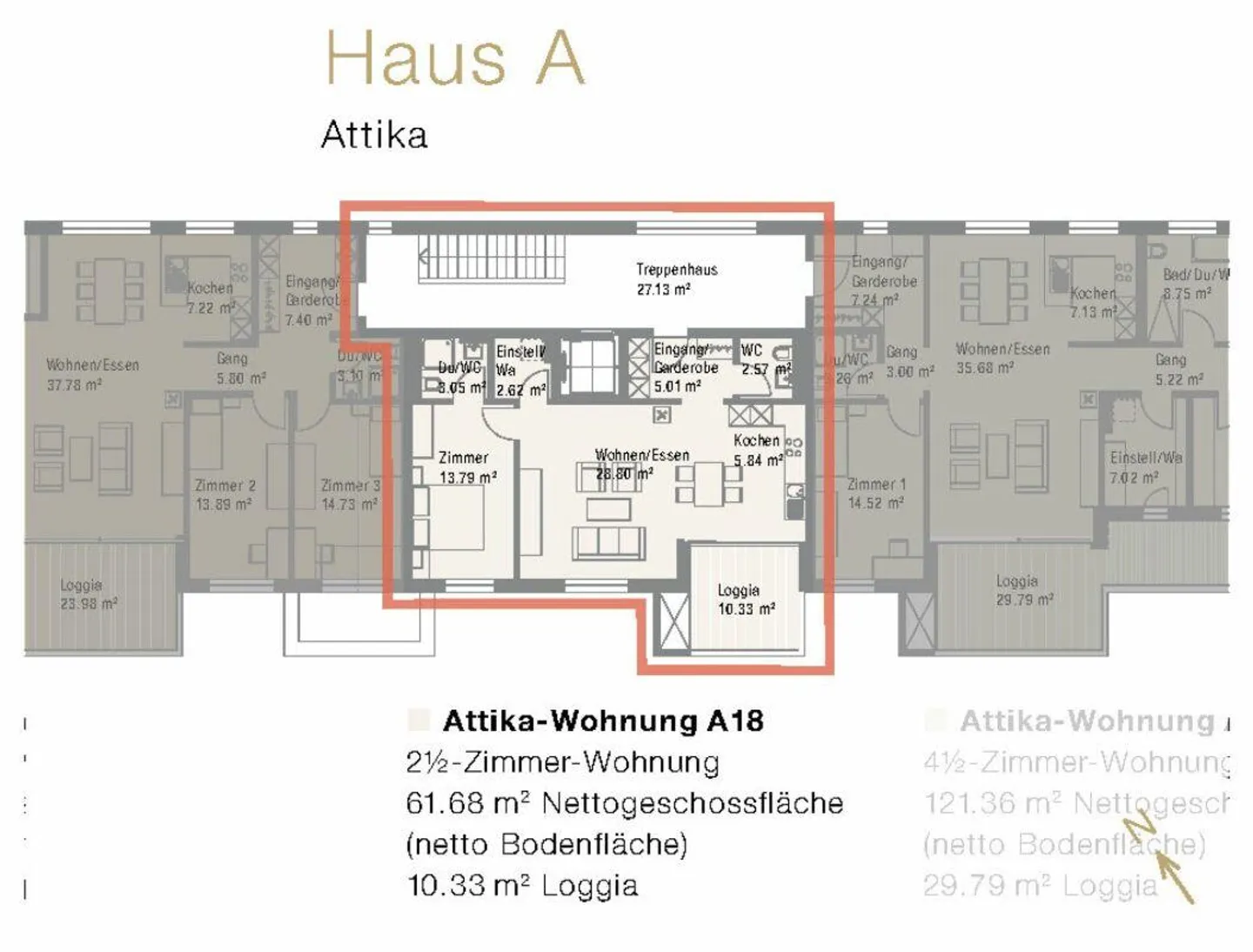 Limited for about 6 to 12 months: Furnished, nearly new penthouse apartment... - Photo 14 of 14
