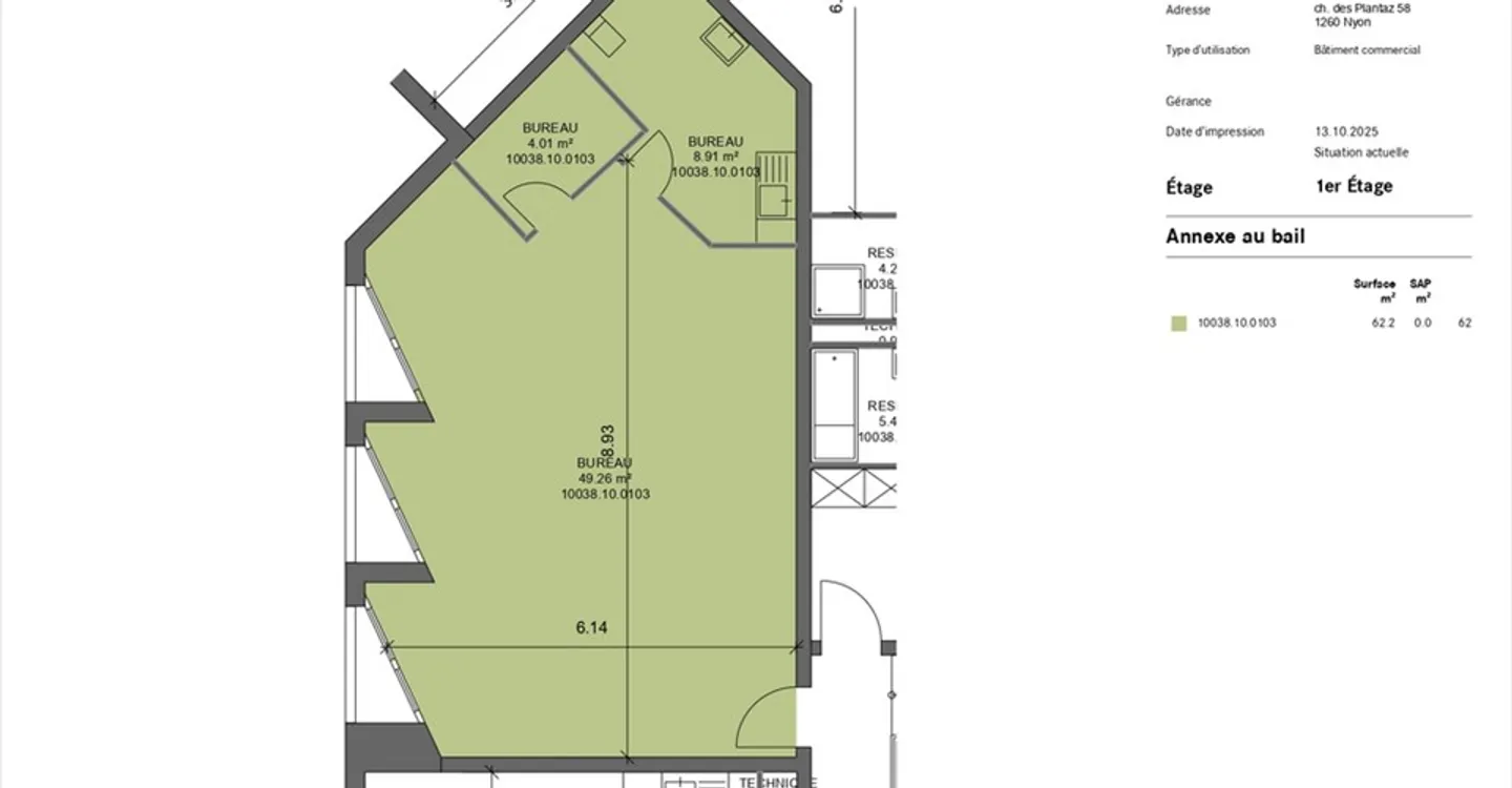 Spazio ufficio in affitto - Foto 3 di 7