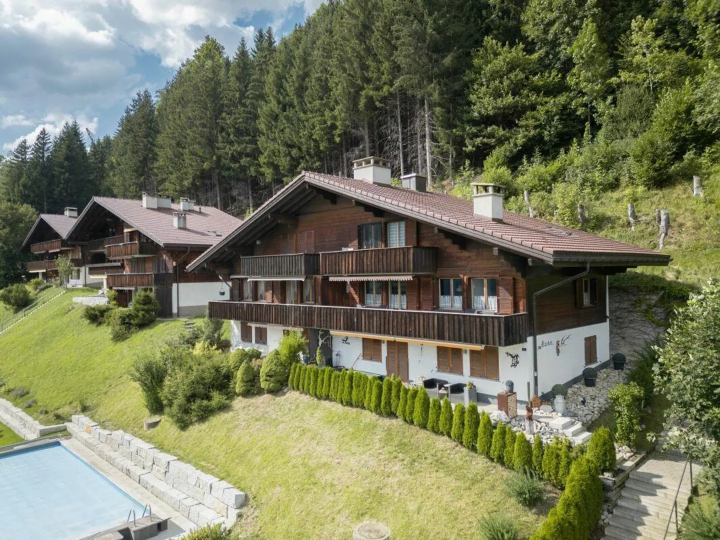 Appartement 2.5 pièces avec vue imprenable à Saanen à louer -... - Photo 2 sur 9