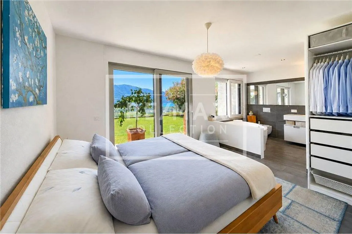 3,5-Zimmer-Wohnung mit Garten und Seeblick - Foto 6 von 13