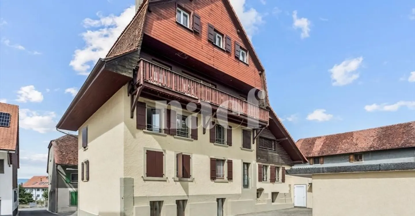 Rental building with 7 apartments in the center of the village for sale in Corcelles-près-Payerne - Photo 2 of 11