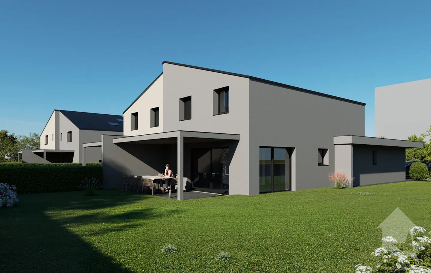 Collombey, nuovo progetto di una villa di 4.5 stanze - Foto 1 di 11