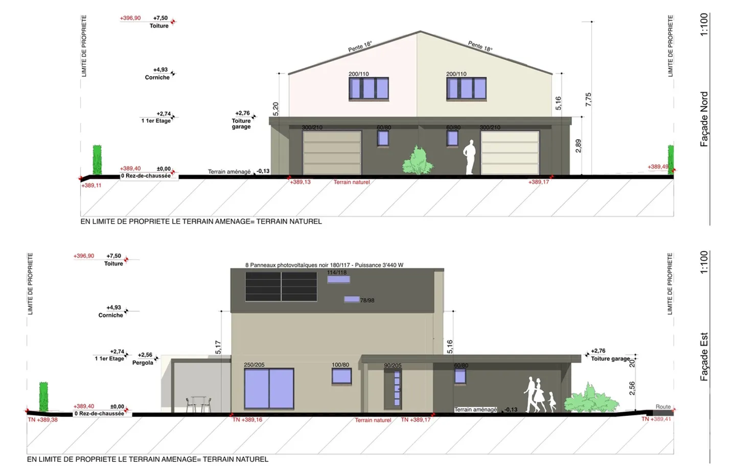 Collombey, nuovo progetto di una villa di 4.5 stanze - Foto 10 di 11