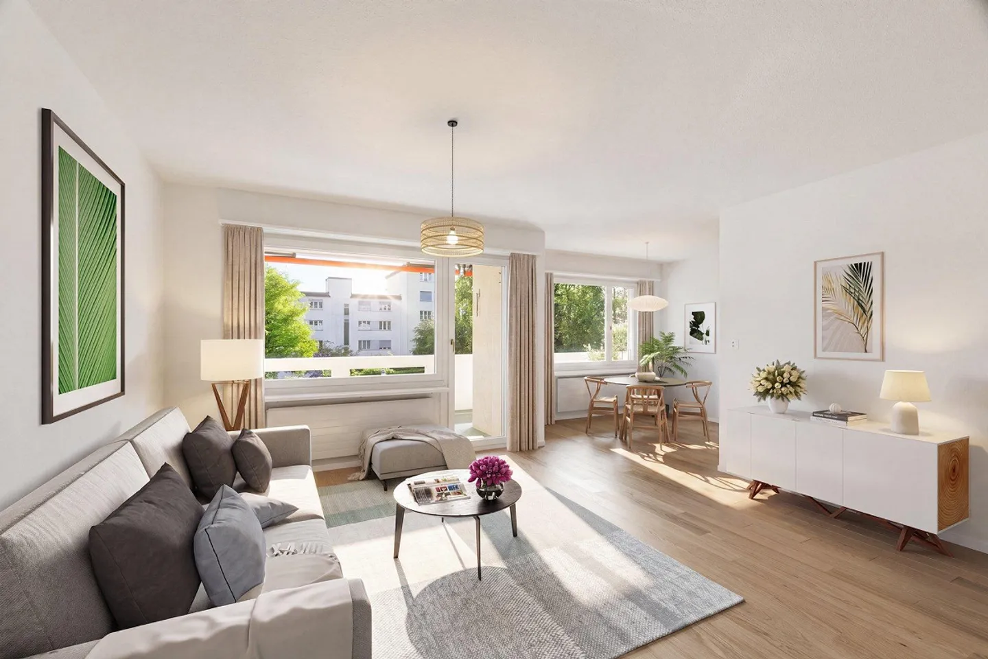 Espace pour idées – Appartement de 4,5 pièces avec potentiel à Zurich Seebach - Photo 1 sur 15