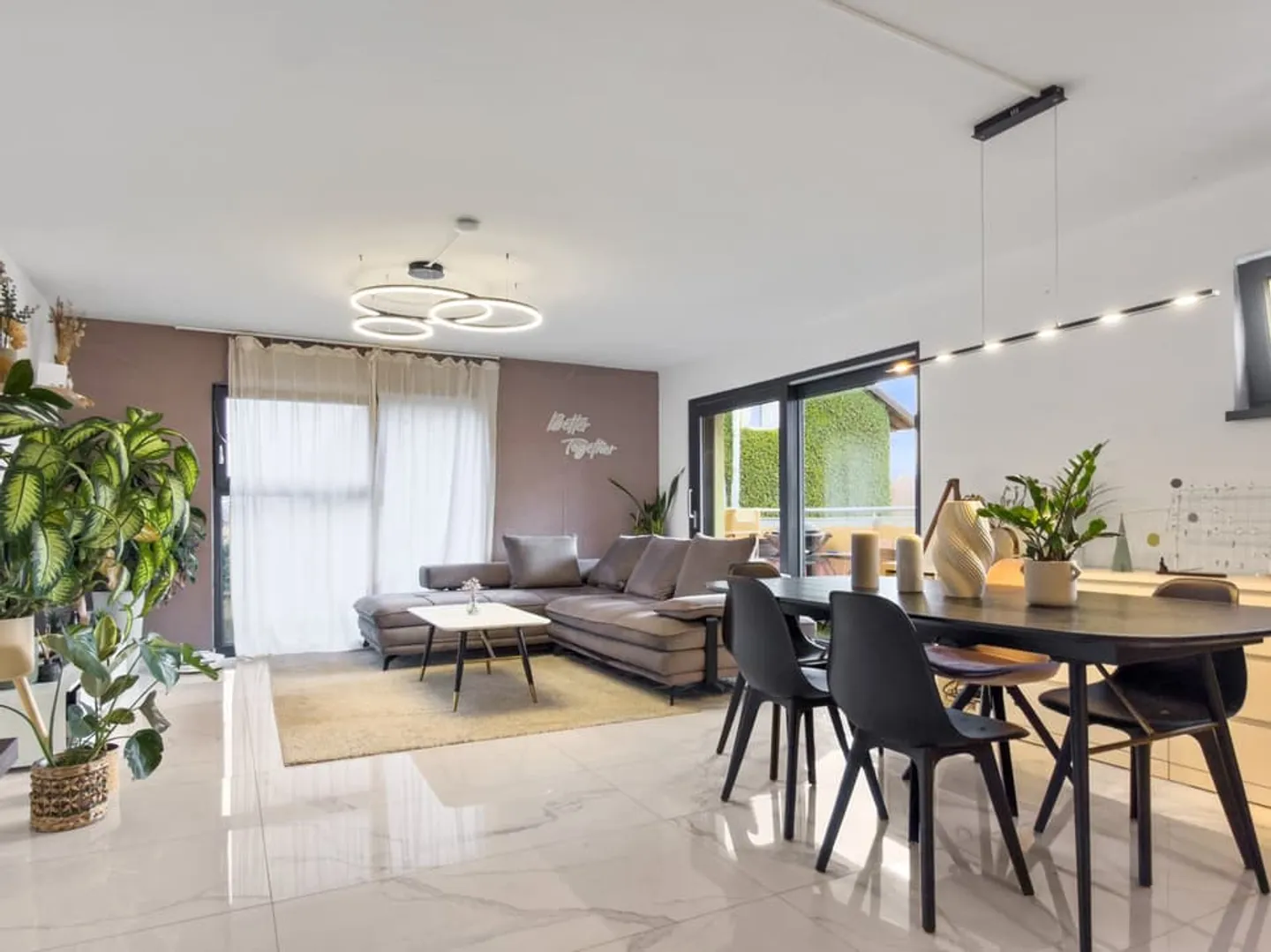 Magnifico appartamento di 3,5 locali senza affacci e con vista sul Lago di Ginevra - Foto 4 di 9