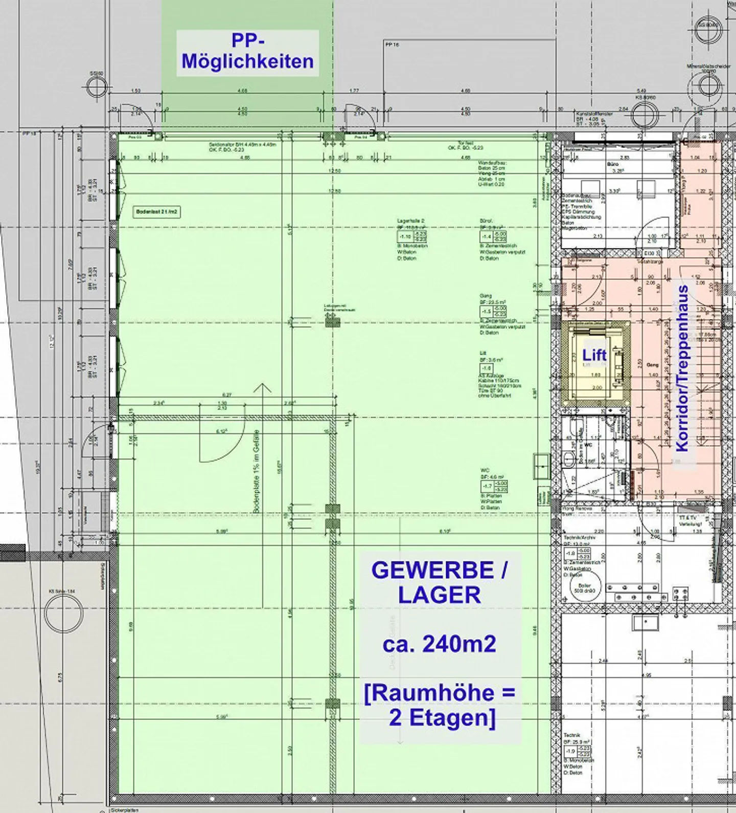 Hall/Commercial/Production/Manufacturing/Service Point in Weggis - Photo 2 of 3