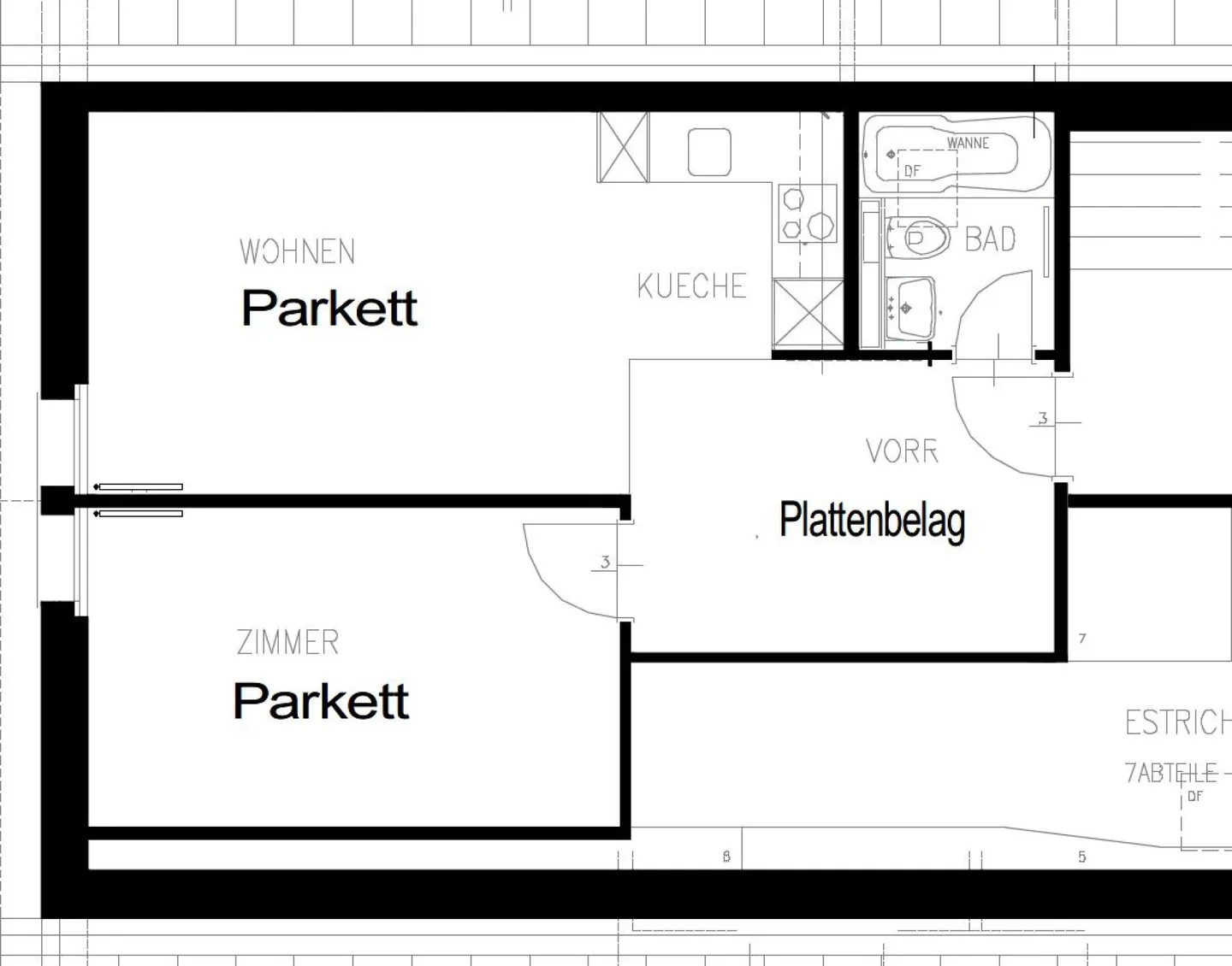 Appartamento 2.5 camere tranquillo in un ambiente verde - Foto 7 di 7
