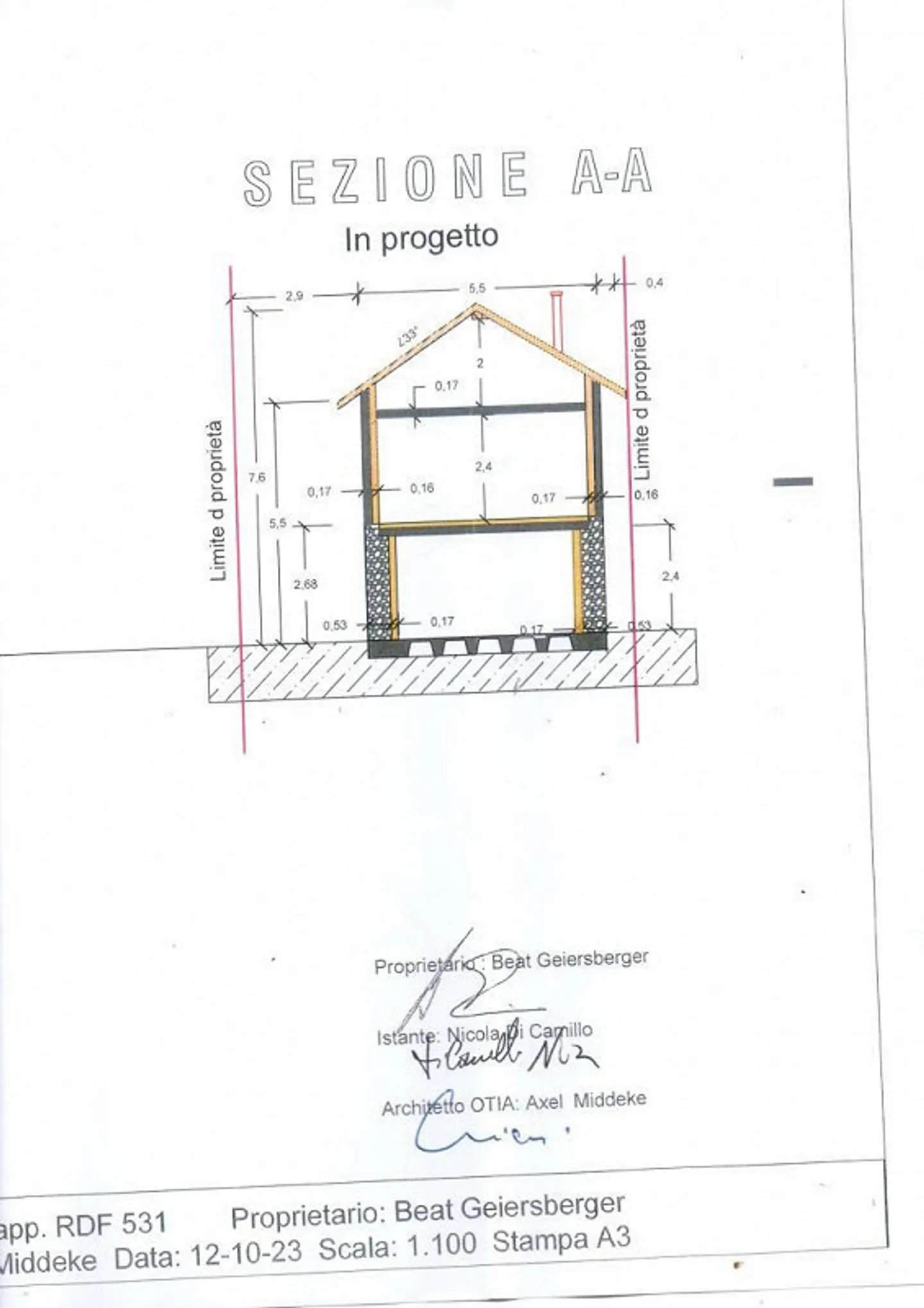 «Dorfrustico zum Ausbauen mit kleinem  Garten mit zwei Bauprojekten / rustico di nucleo da riattare con piccolo giardino con due progetti» - Foto 27 di 34