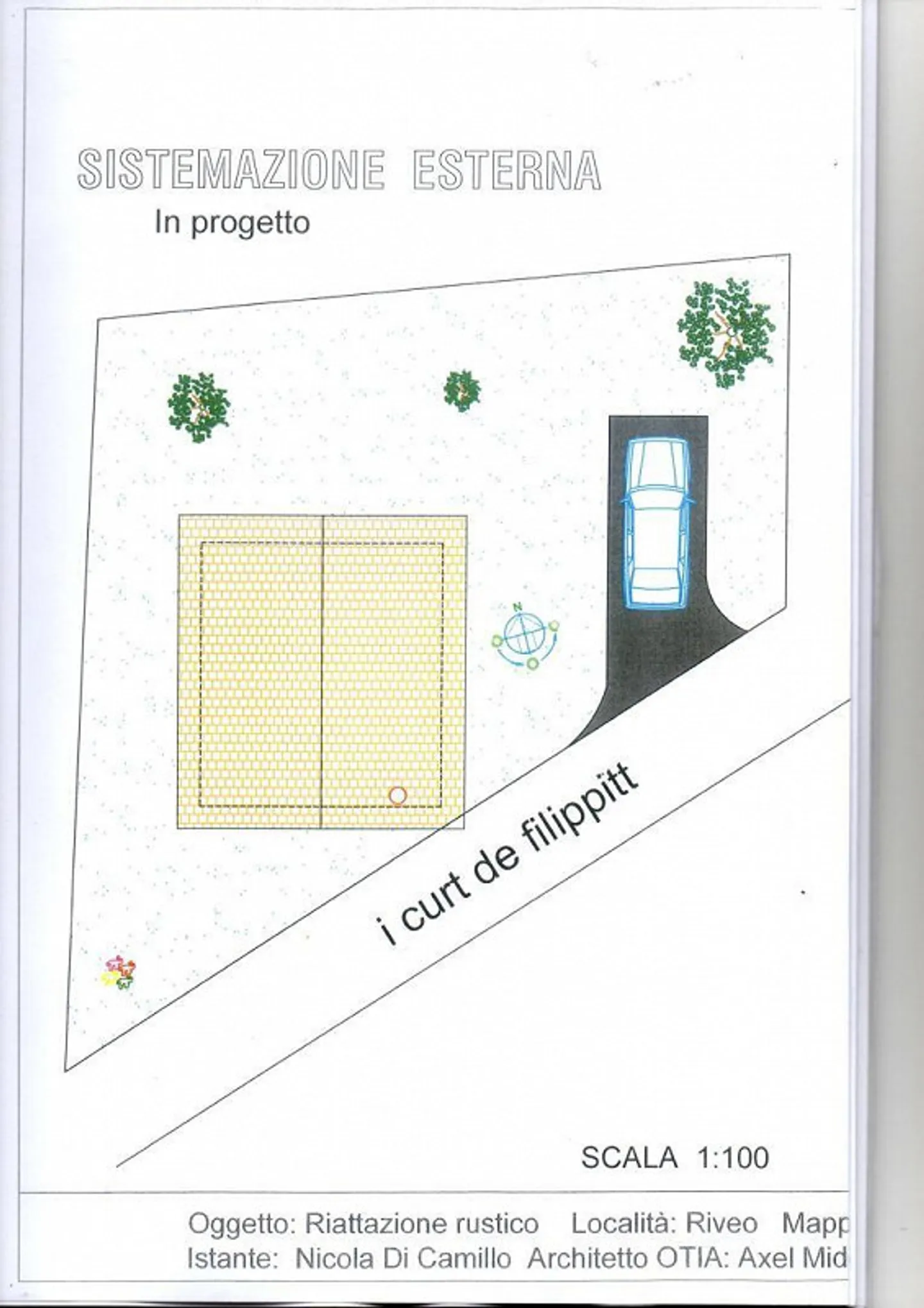 «Dorfrustico zum Ausbauen mit kleinem  Garten mit zwei Bauprojekten / rustico di nucleo da riattare con piccolo giardino con due progetti» - Foto 29 di 34