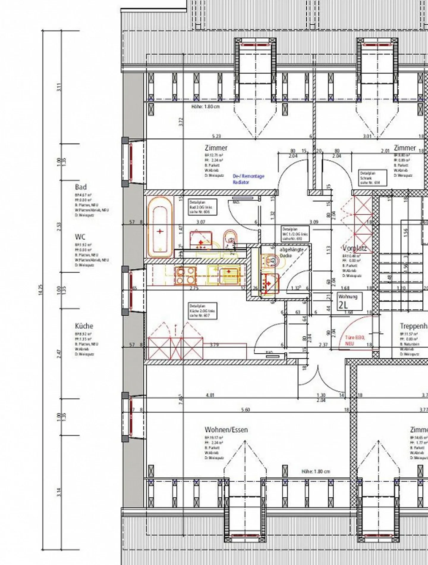 Recentemente ristrutturato - Incantevole appartamento con 3 stanze in posizione centrale a Binningen - Foto 9 di 9