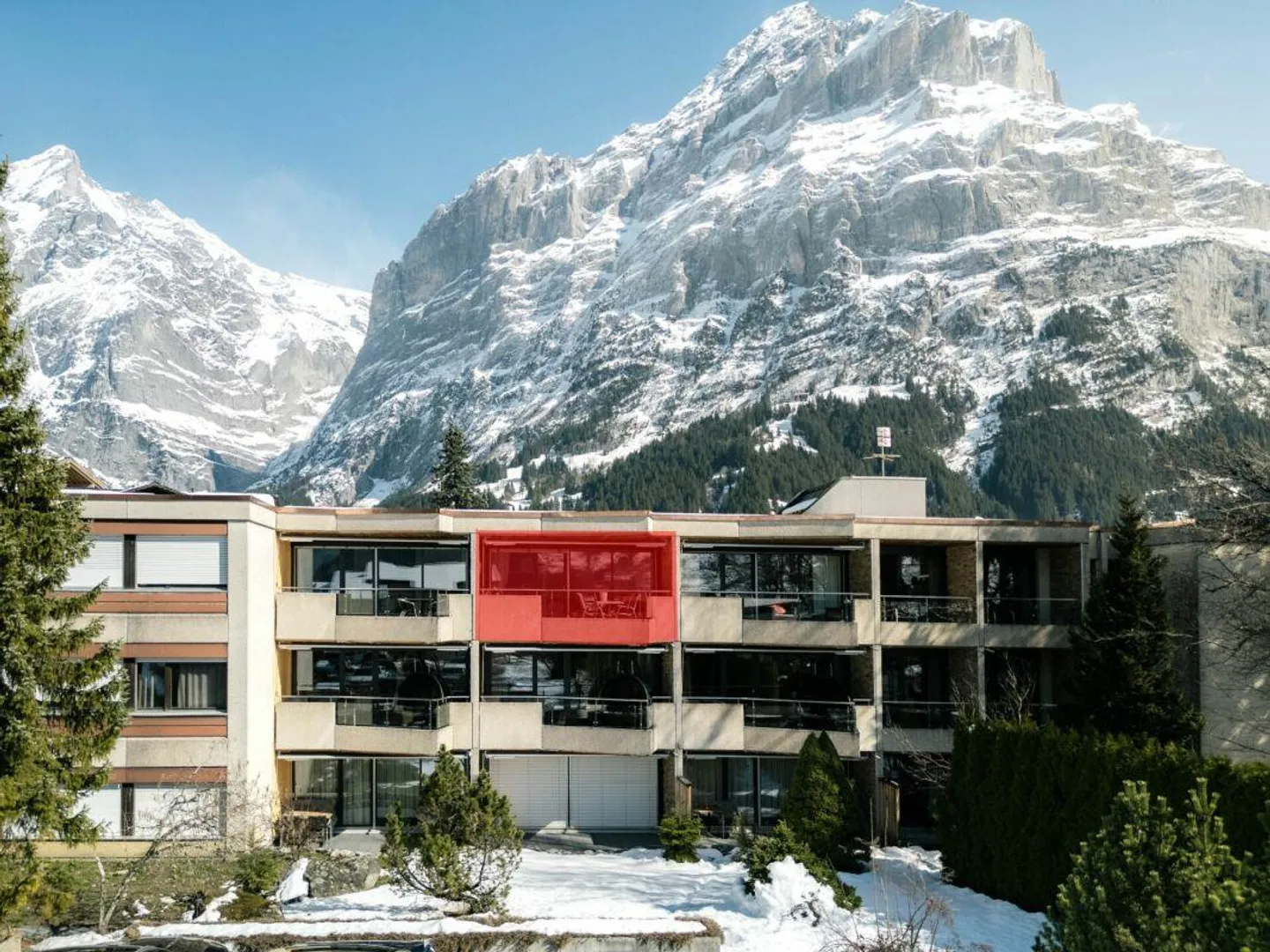 Zentrale Wohnung mit Bergblick - Foto 3 von 15