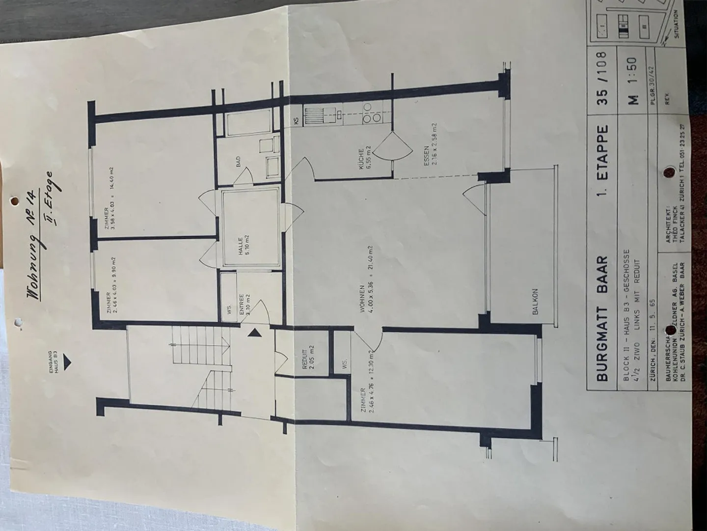 4.5 Zimmer Wohnung mit Aussicht - Foto 11 von 11