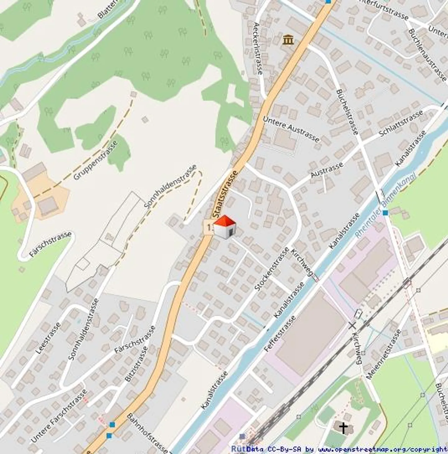 Appartement de 2,5 pièces bien entretenu au rez-de-chaussée à louer - Photo 9 sur 9