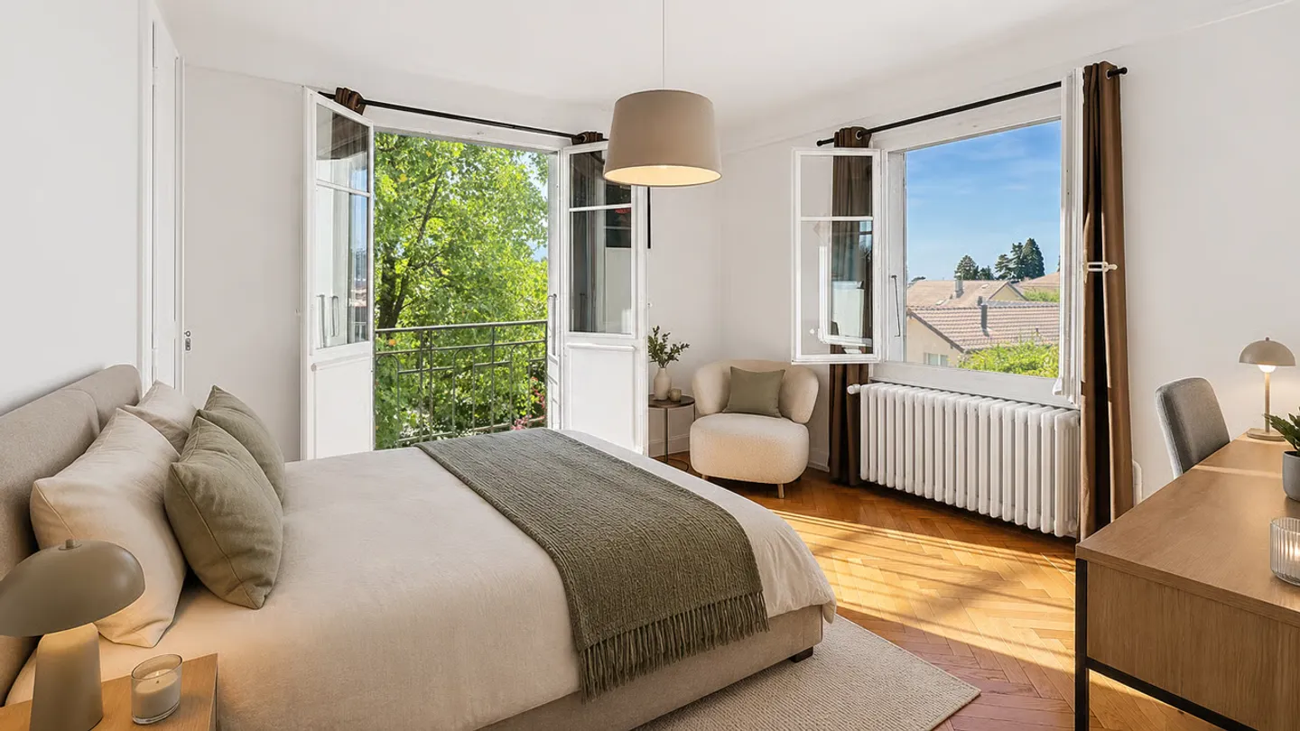 Charaktervolles Einfamilienhaus mit Garten - Foto 3 von 6
