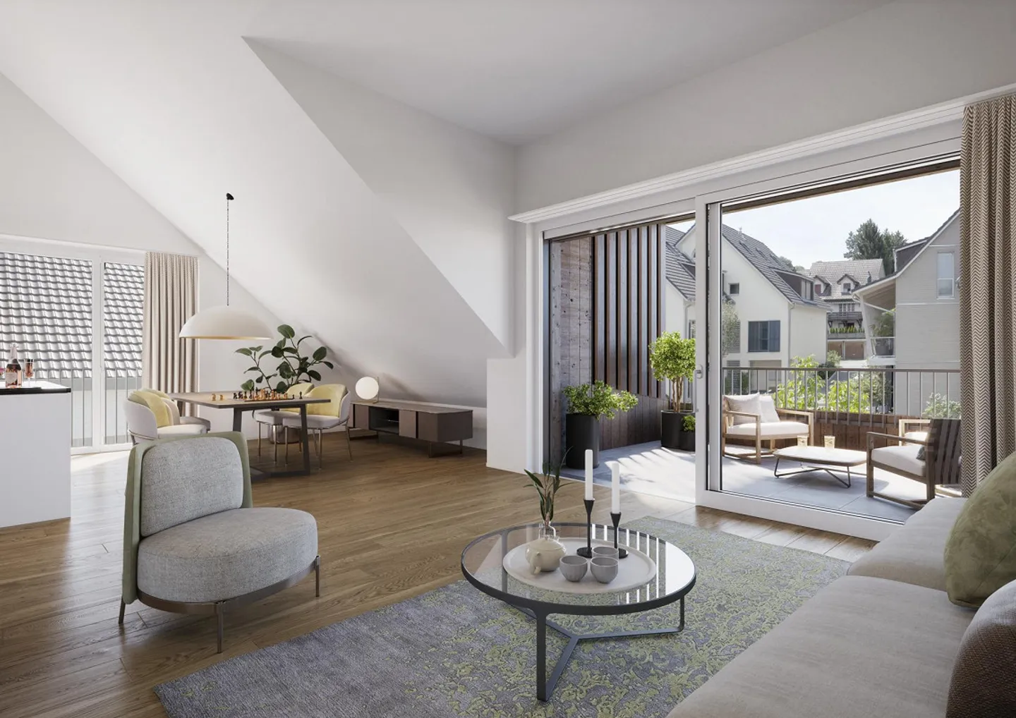 New construction project "Lindenberg" - central living - Photo 5 of 7