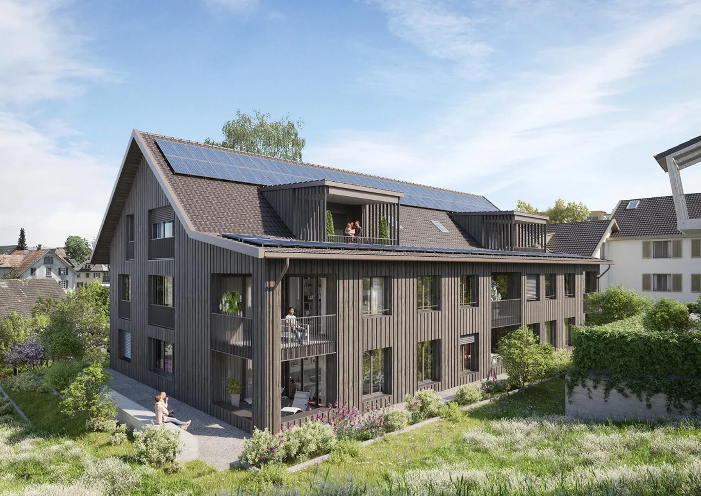 New construction project "Lindenberg" - central living - Photo 2 of 7