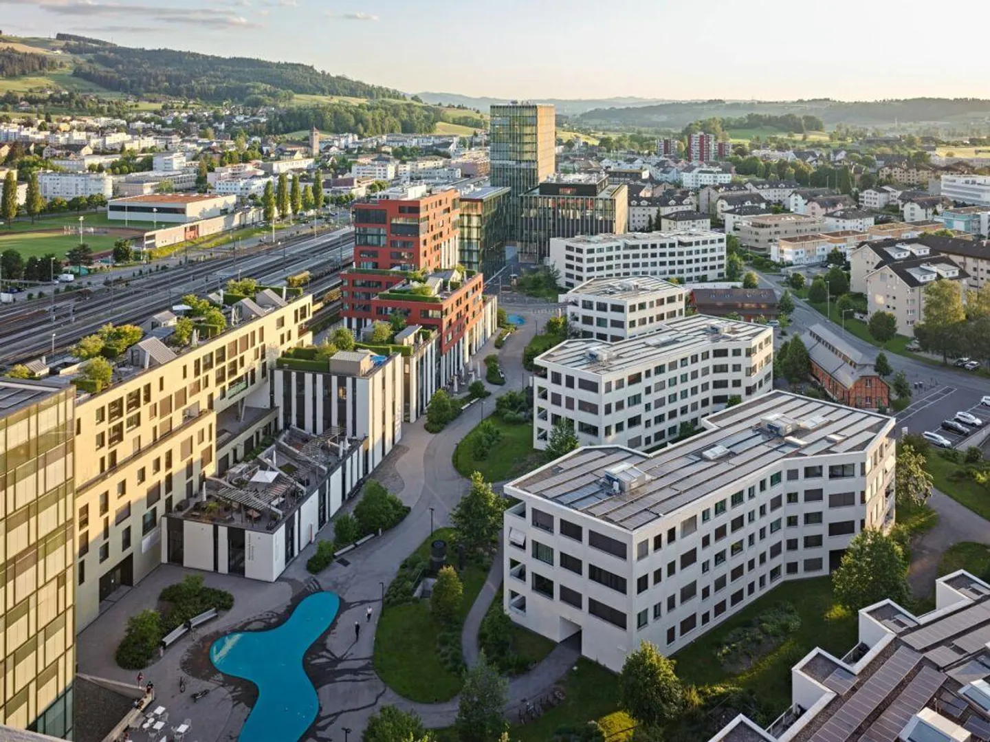 Sustainable. Modern. Central. Your new office space in Suurstoffi - Photo 1 of 4