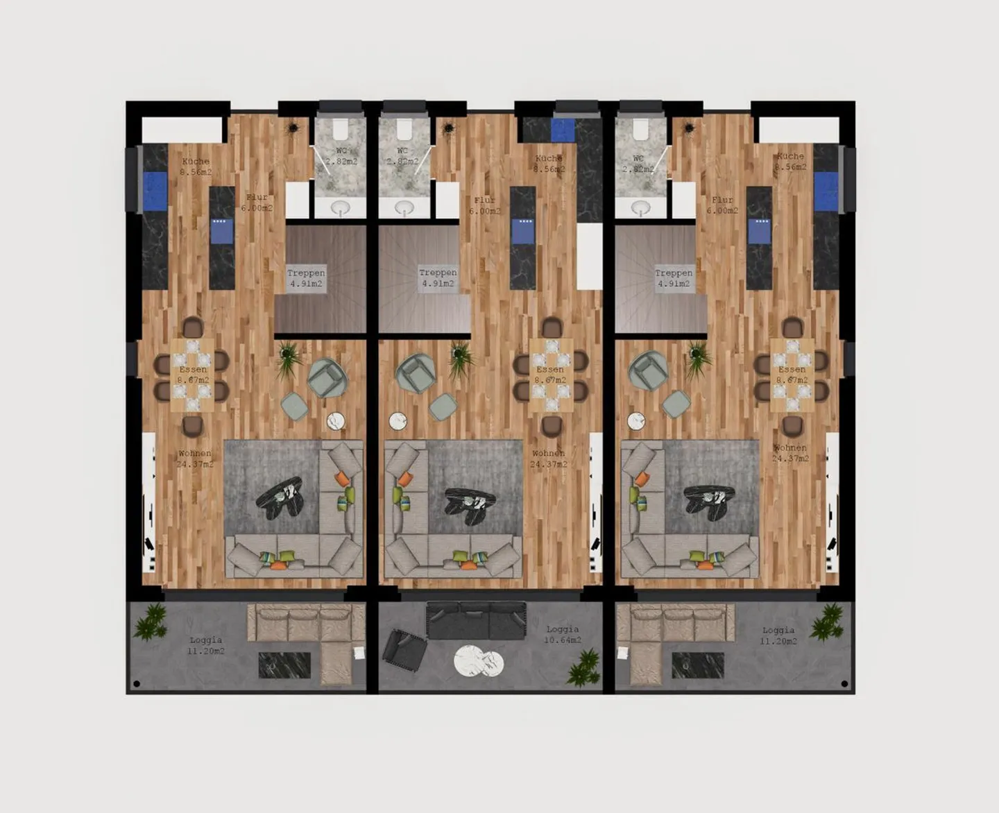 Stepped house for sale - Photo 12 of 13