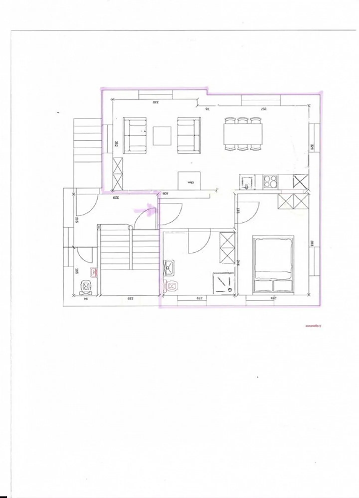 Appartement 2 pièces dans une maison Art Nouveau - Photo 9 sur 9