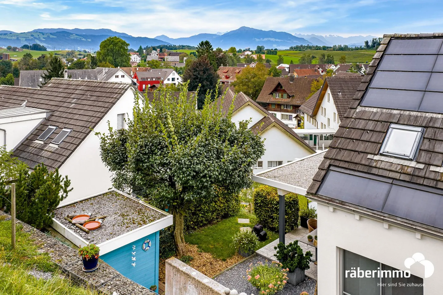 Doppeleinfamilienhaus mit Garten in der Nähe von Cham und Zug - Foto 3 von 14