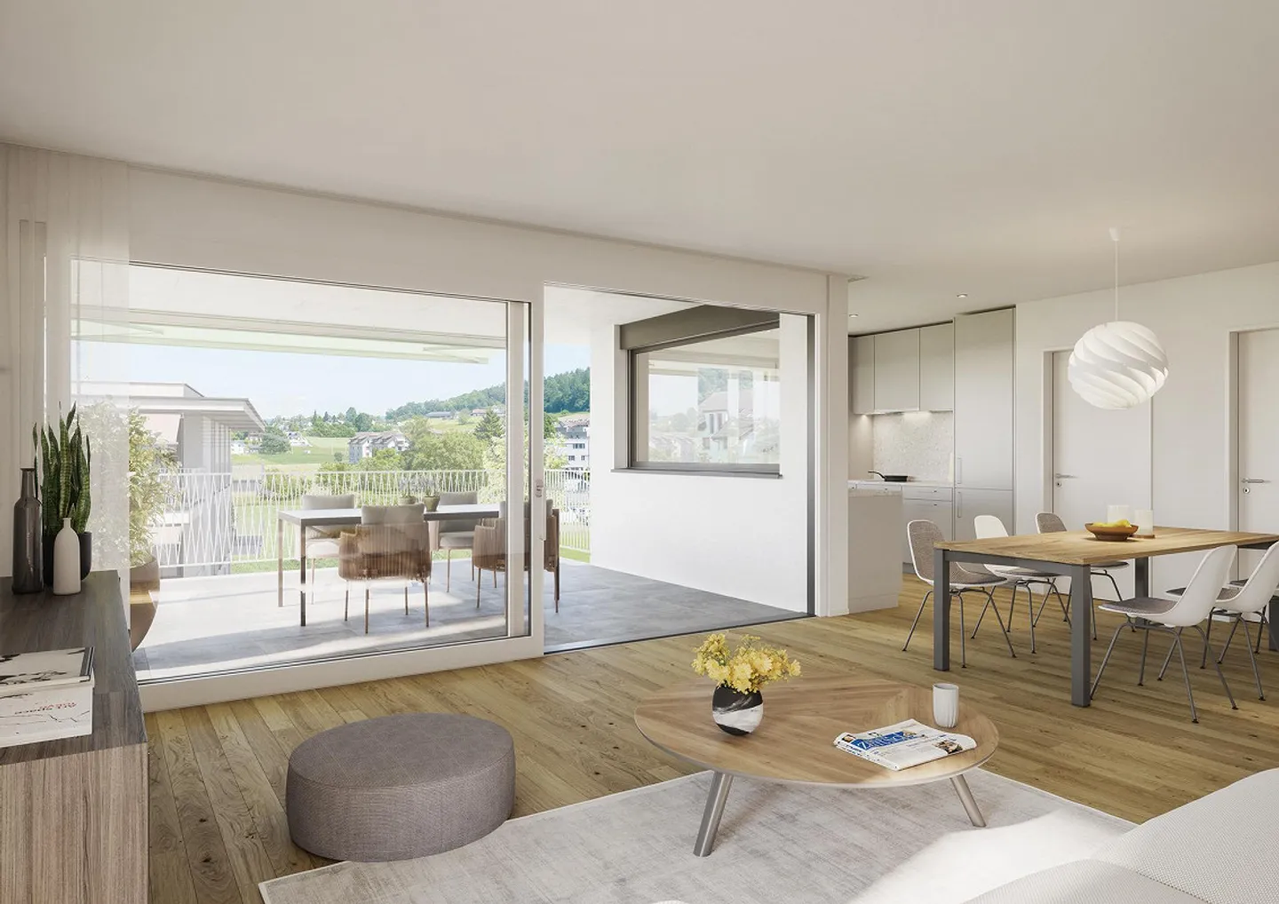 Appartement Studio Moderne à Reinach AG - Photo 4 sur 8