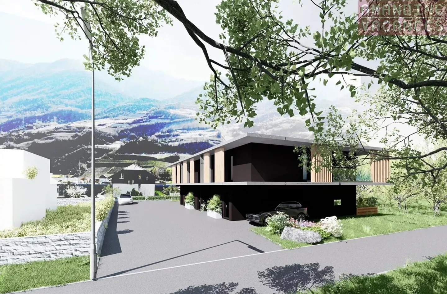 Magnificent new villa in Saxon - Photo 1 of 6