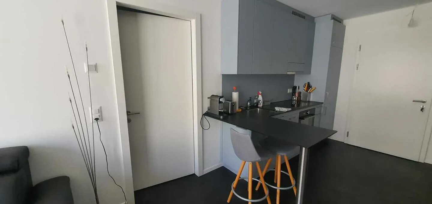 Appartement meublé de 3.5 pièces au 4ème étage - Photo 1 sur 3