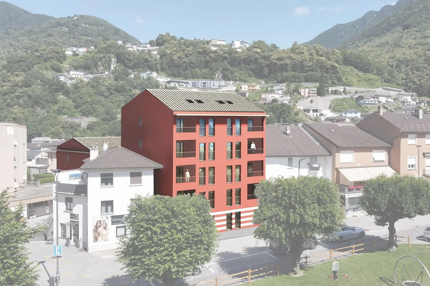 DIRECTEMENT DU PROMOTEUR - Giubiasco - Piazza Grande - Photo 2 sur 12