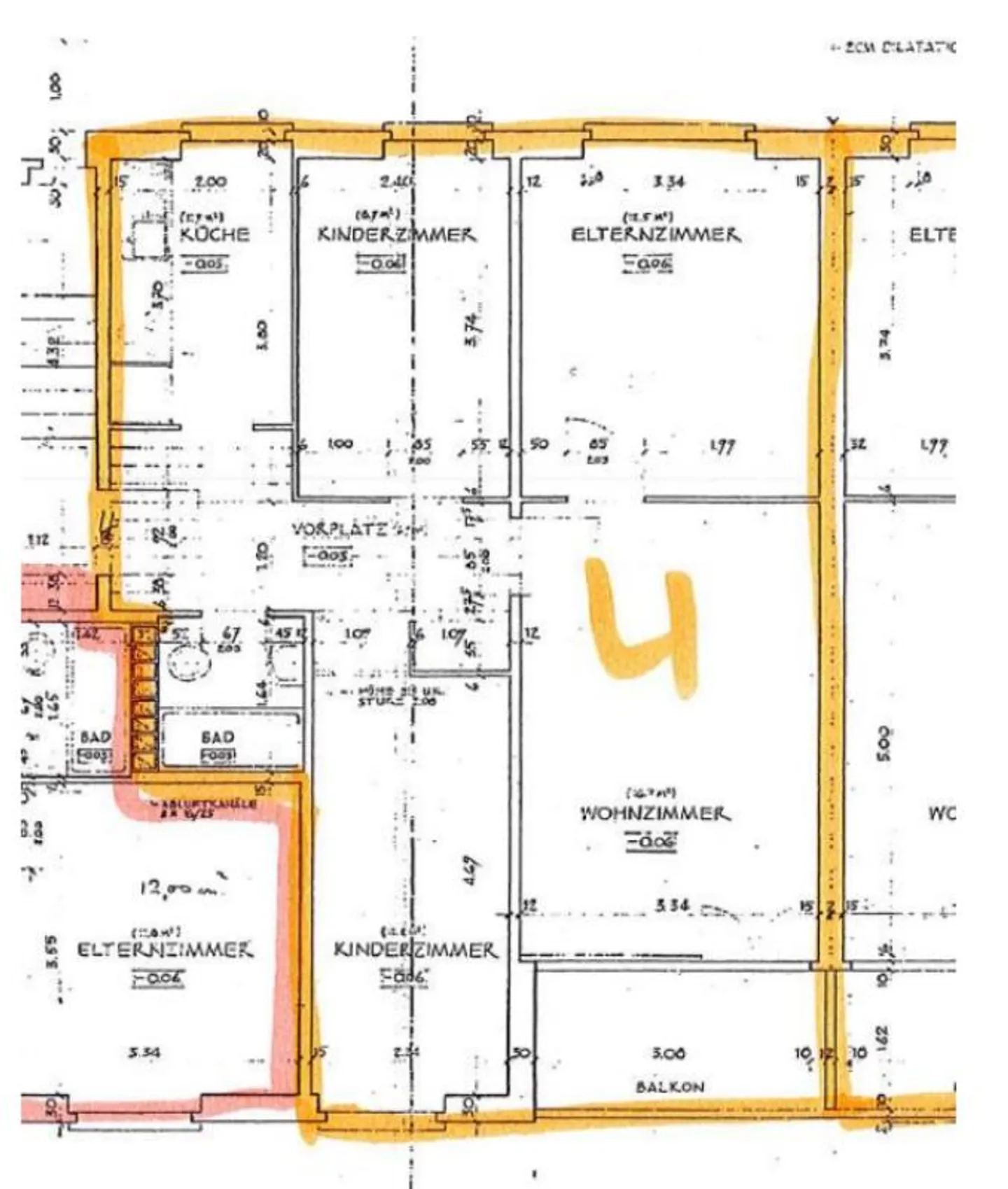 Charmante appartement ancien avec balcon dans un emplacement calme - Photo 9 sur 10