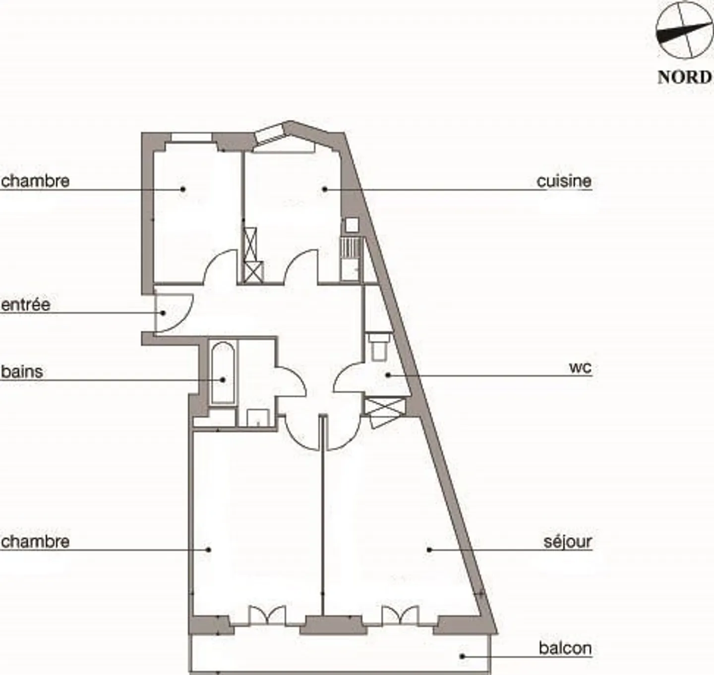Piccolo appartamento di 3,5 stanze vicino a Plainpalais - Foto 2 di 10