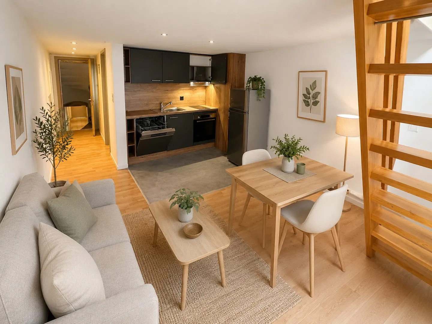 Charmante Wohnung in Porrentruy - Foto 1 von 7